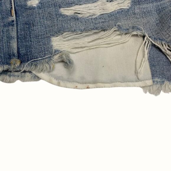 AMERICAN EAGLE Vintage High Rise Jean Shorts - Picture 4 of 4